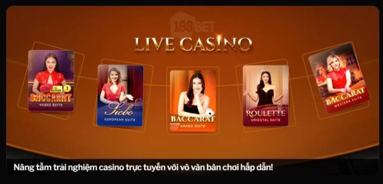 Casino Trực Tuyến 188BET